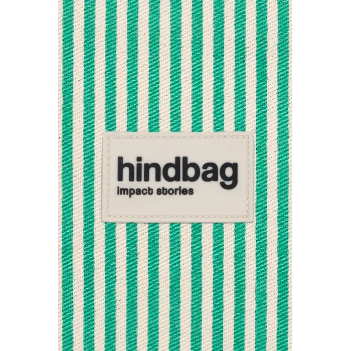 HINDBAG HINDBAG ANDREA THIN GREEN STRIPES