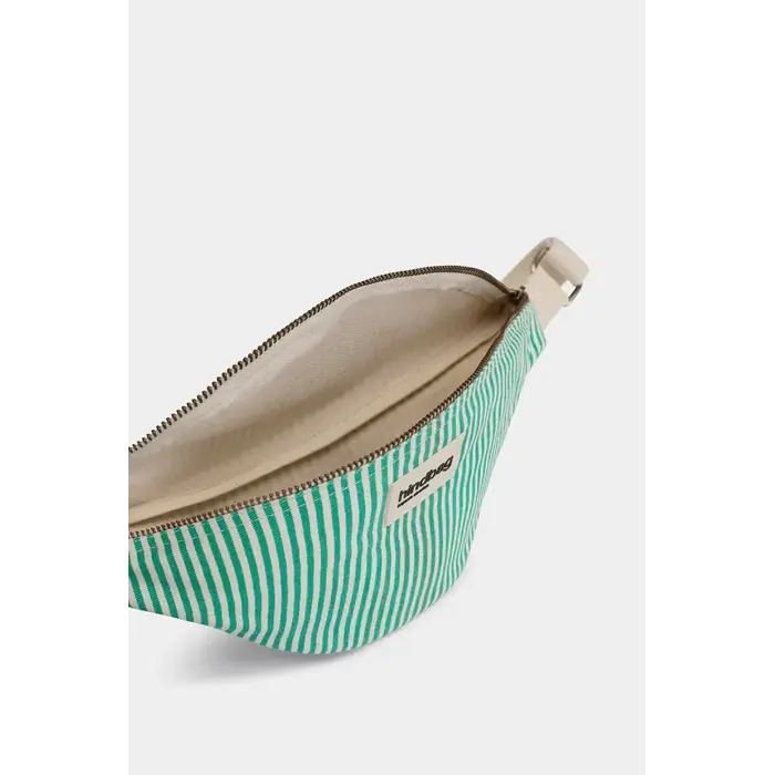 HINDBAG HINDBAG OLIVIA THIN GREEN STRIPES