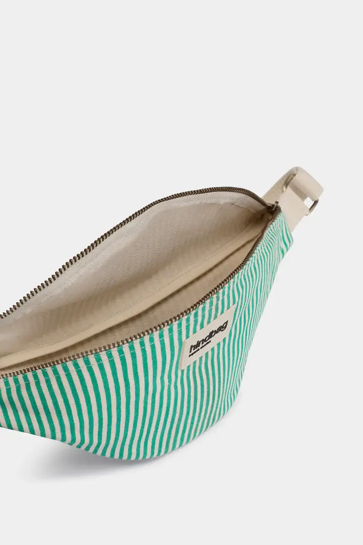 HINDBAG HINDBAG OLIVIA THIN GREEN STRIPES