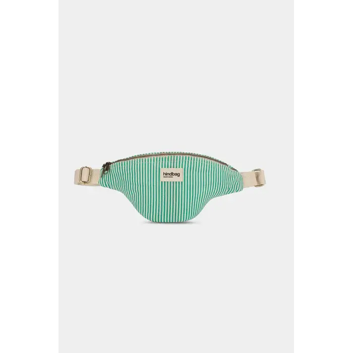 HINDBAG HINDBAG OLIVIA THIN GREEN STRIPES