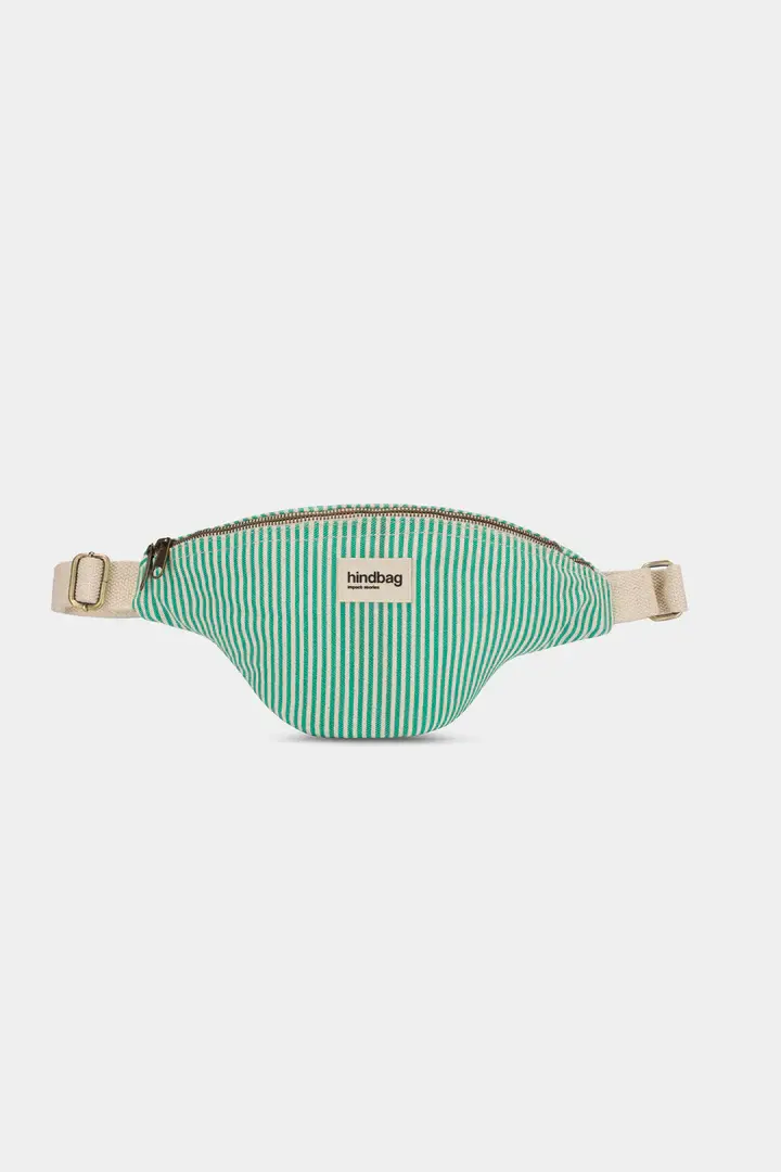 HINDBAG HINDBAG OLIVIA THIN GREEN STRIPES
