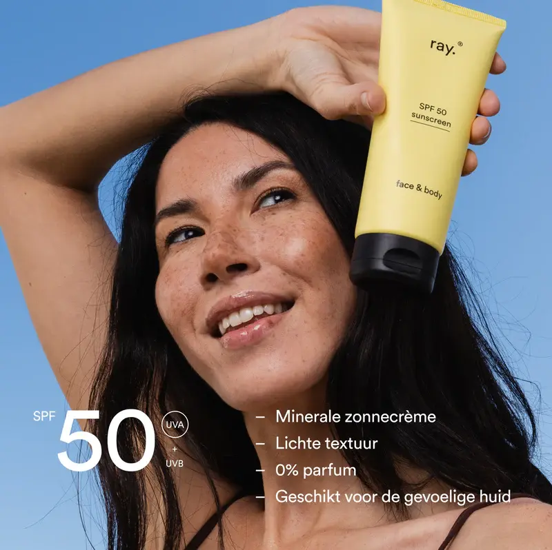 RAY RAY ACTIE ZONNECREME 200 ML + GRATIS TANNING CREAM