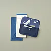 KEECIE WALLET CAT CHASE MEDIUM INK BLUE