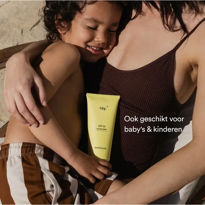 RAY RAY SUNSCREEN SPF 50 200 ML (NIEUWE FORMULE)