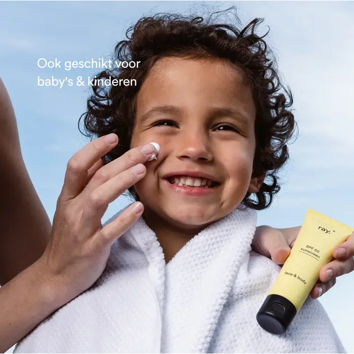 RAY RAY SUNSCREEN SPF 50 50 ML (NIEUWE FORMULE)