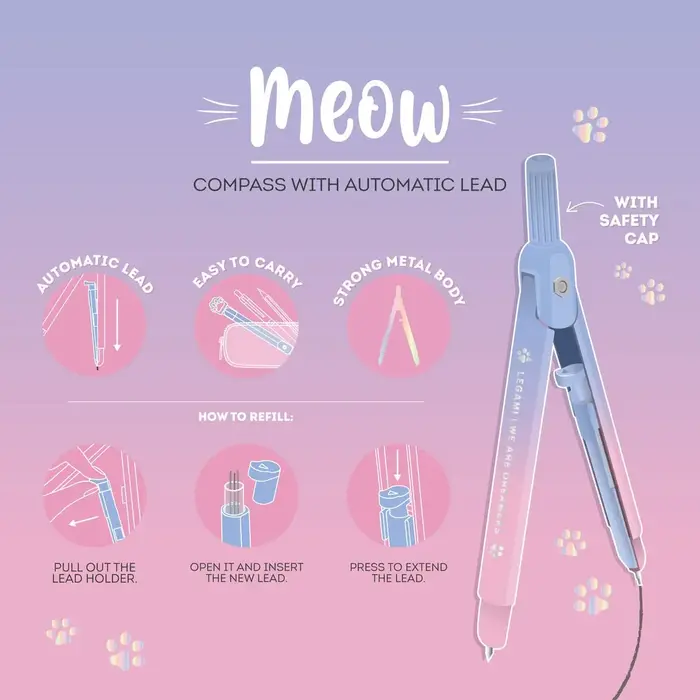 LEGAMI LEGAMI MEOW COMPASS (PASSER) KITTY