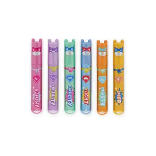 LEGAMI LEGAMI SET OF 6 MINI HIGHLIGHTERS TEDDY'S SUPERPOWER