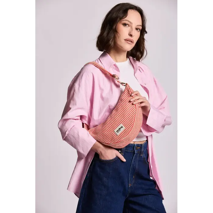 HINDBAG HINDBAG ANDREA THIN RED STRIPES