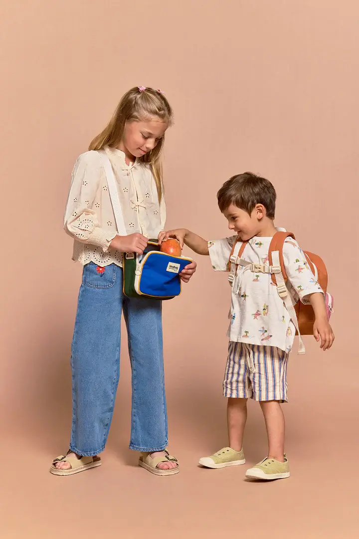 HINDBAG HINDBAG ELSA LUNCH BAG ELECTRIC BLUE