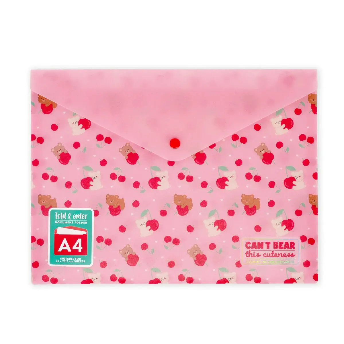 LEGAMI LEGAMI DOCUMENT FOLDER TEDDY BEAR