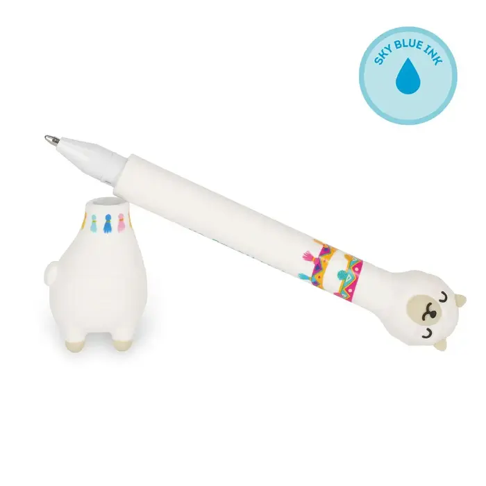 LEGAMI LEGAMI STAND-INK OVATION BALLPOINT PEN WITH BASE LLAMA