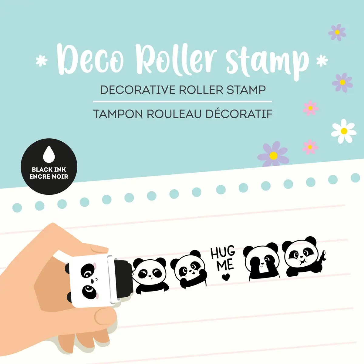 LEGAMI LEGAMI DECO ROLLER STAMP PANDA