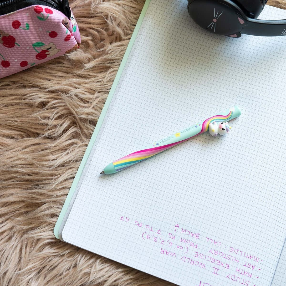 LEGAMI LEGAMI FREE HUGS BALLPOINT PEN UNICORN