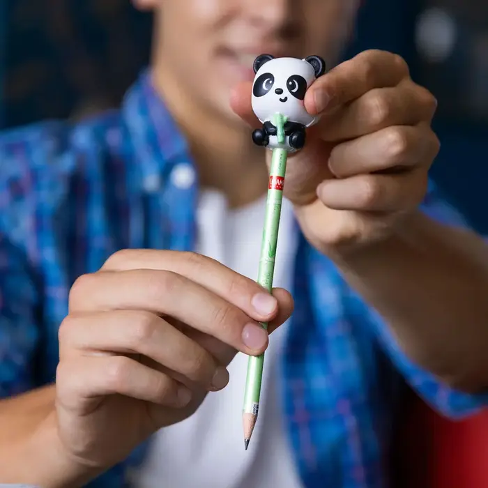 LEGAMI LEGAMI SQUEEZIES PENCIL WITH SQUISHY PANDA