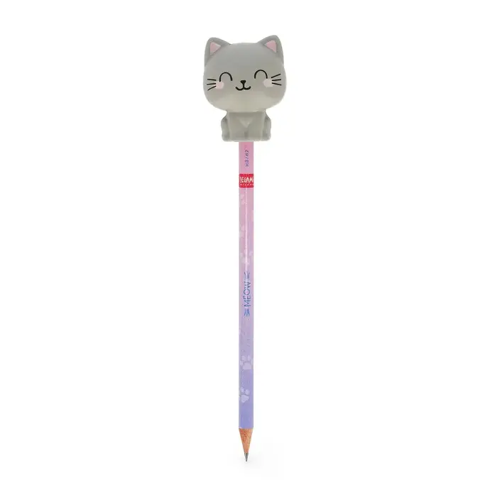 LEGAMI LEGAMI SQUEEZIES PENCIL WITH SQUISHY KITTY