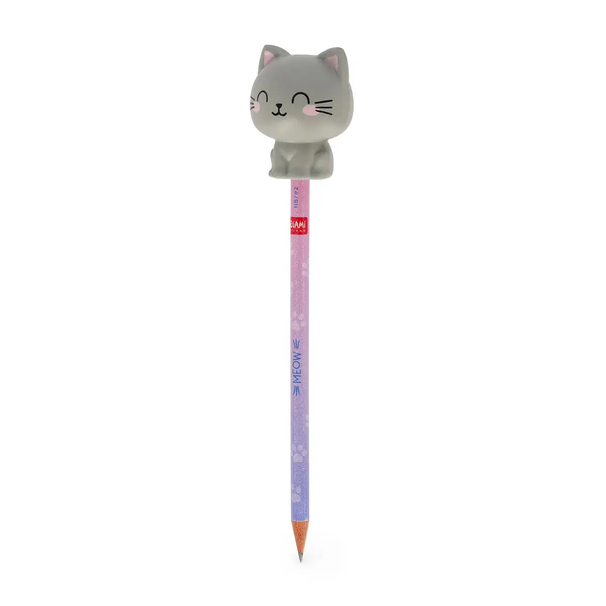 LEGAMI LEGAMI SQUEEZIES PENCIL WITH SQUISHY KITTY
