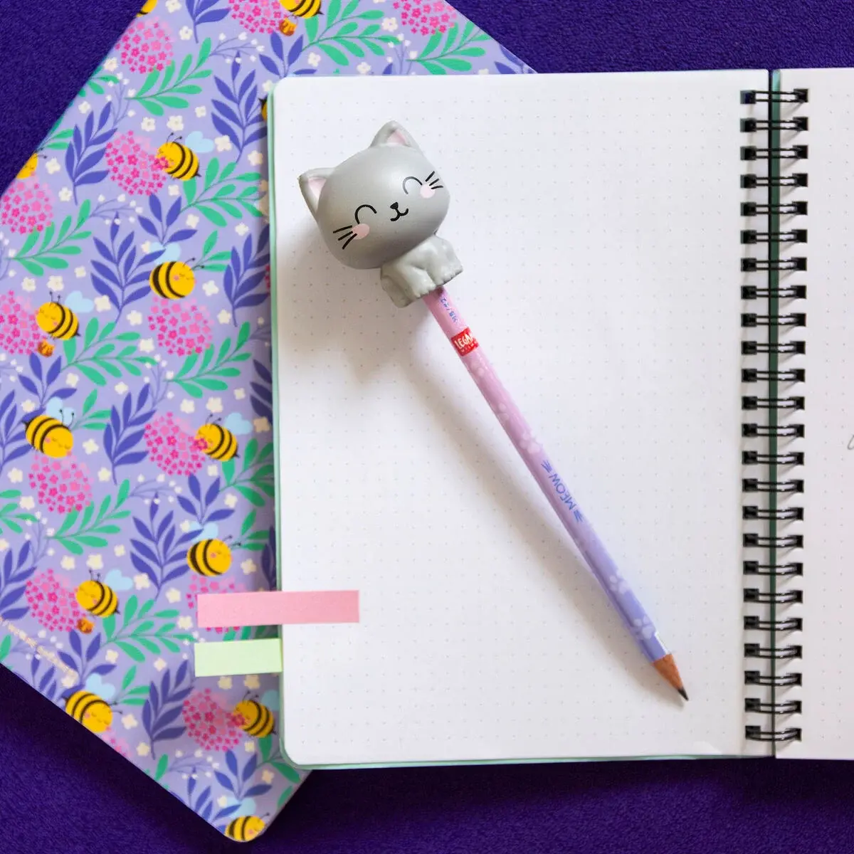 LEGAMI LEGAMI SQUEEZIES PENCIL WITH SQUISHY KITTY