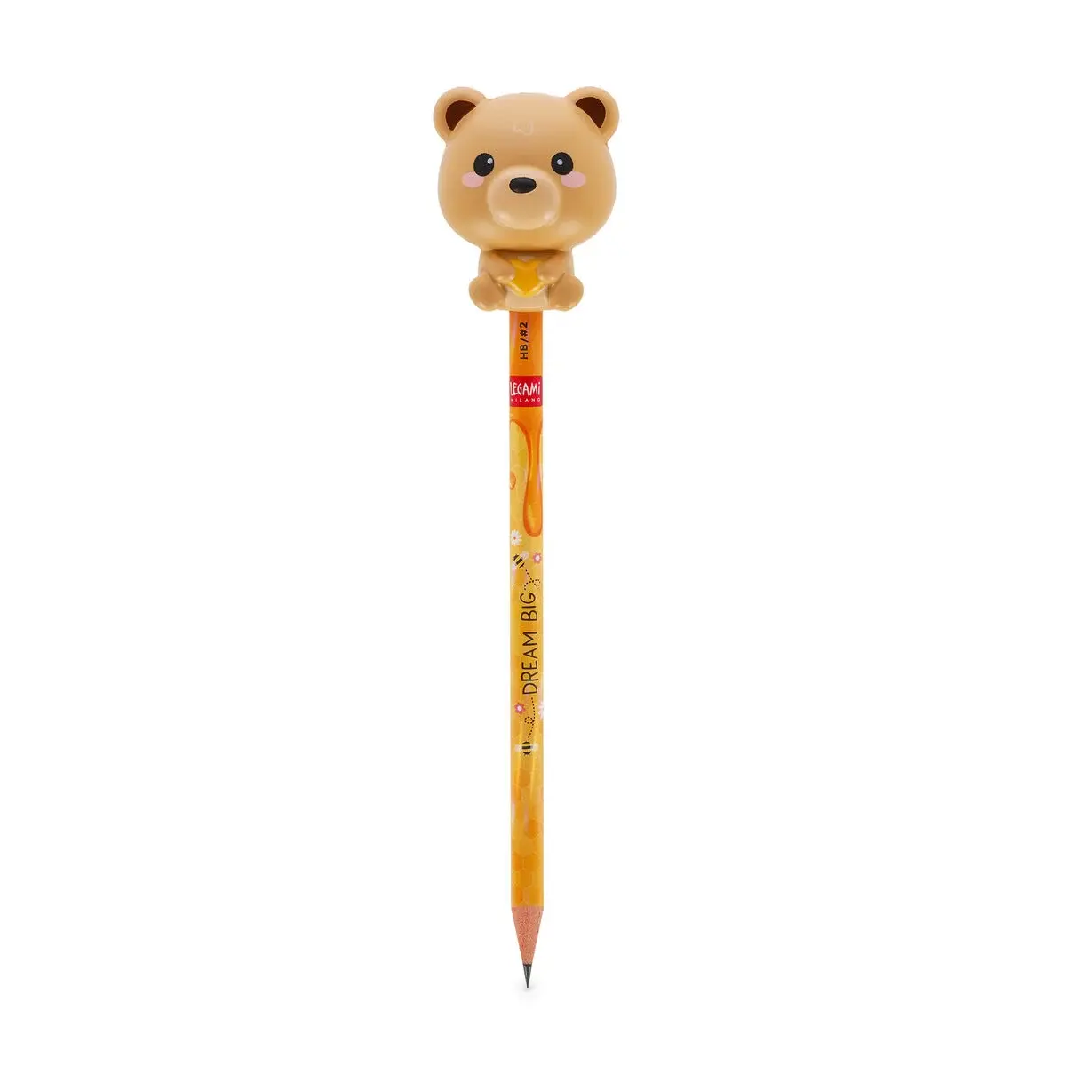 LEGAMI LEGAMI SQUEEZIES PENCIL WITH SQUISHY TEDDY BEAR