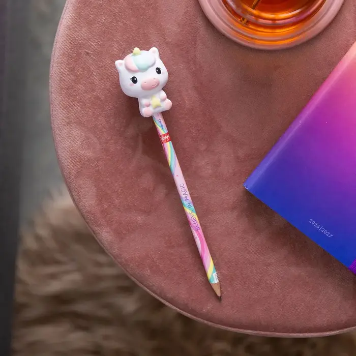 LEGAMI LEGAMI SQUEEZIES PENCIL WITH SQUISHY UNICORN