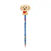 LEGAMI SQUEEZIES PENCIL WITH SQUISHY GOLDEN RETRIEVER