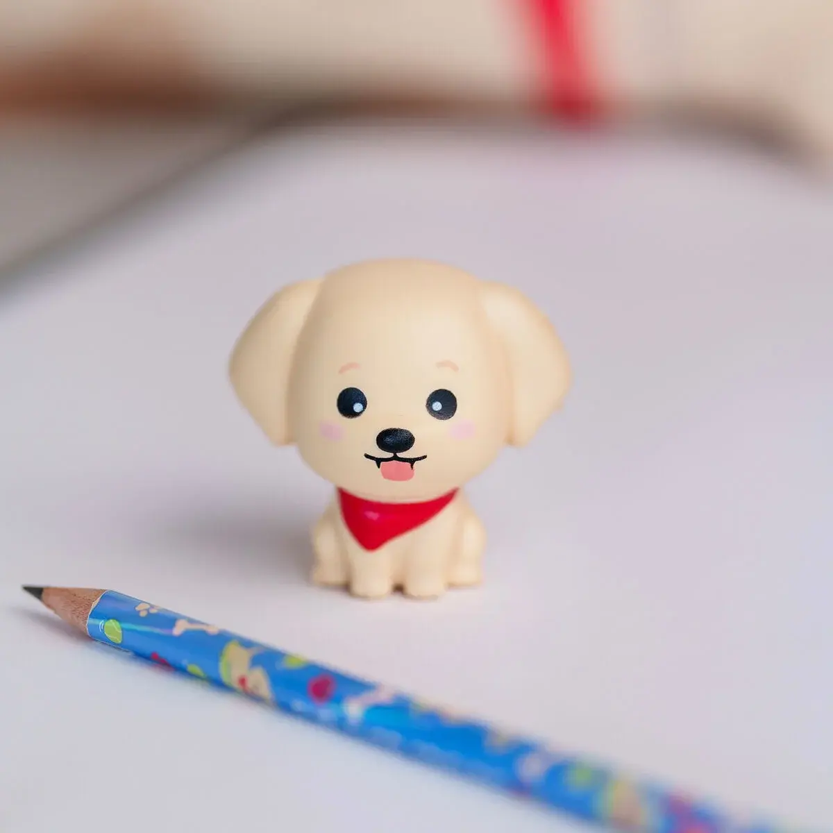LEGAMI LEGAMI SQUEEZIES PENCIL WITH SQUISHY GOLDEN RETRIEVER
