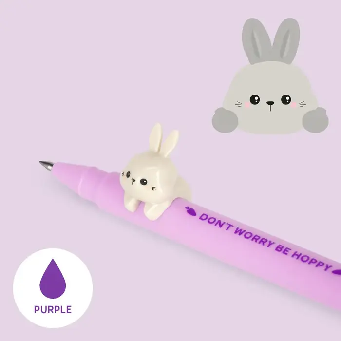 LEGAMI LEGAMI LOVELY FRIENDS GEL PEN WITH ANIMAL DECORATION BUNNY