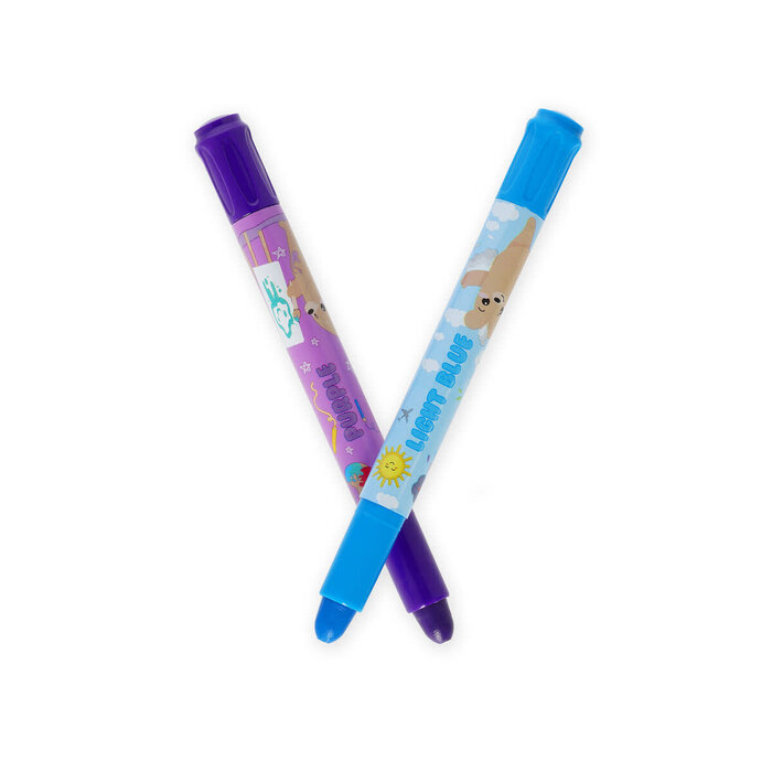 LEGAMI LEGAMI TEDDY FRIENDS 12 TWISTABLE WAX CRAYONS