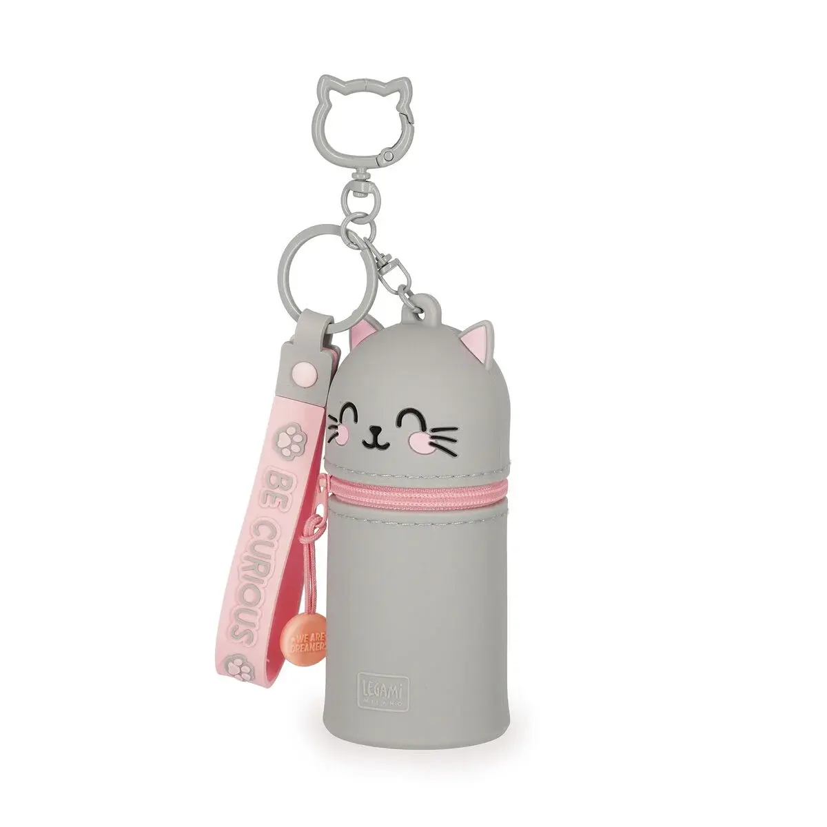 LEGAMI LEGAMI MINI KAWAII COIN PURSE W/ KEY RING KITTY