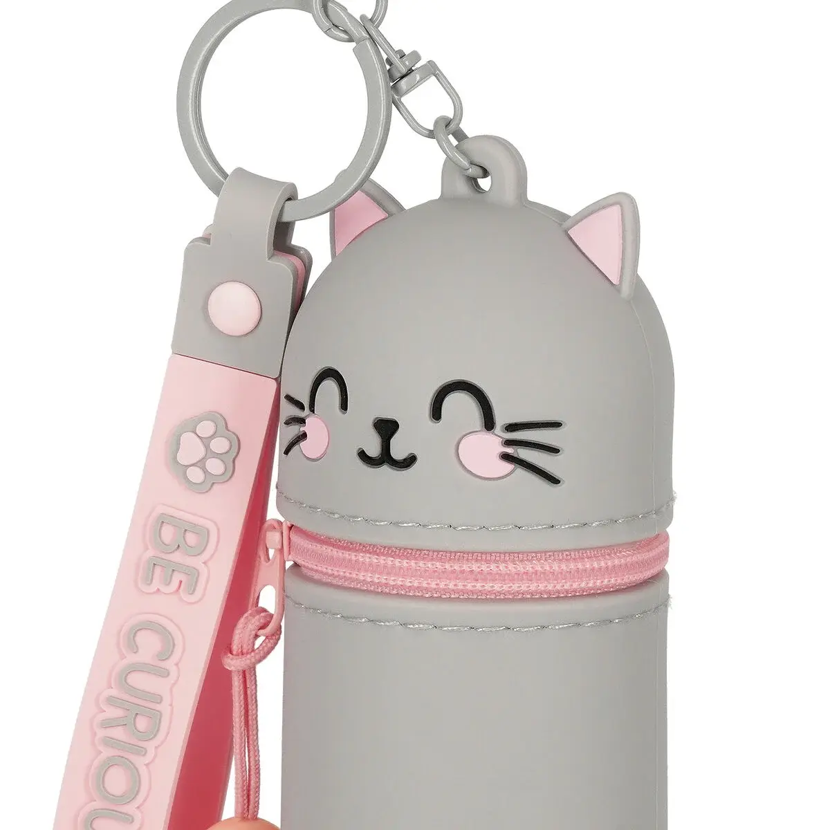 LEGAMI LEGAMI MINI KAWAII COIN PURSE W/ KEY RING KITTY