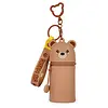 LEGAMI MINI KAWAII COIN PURSE W/ KEY RING TEDDY