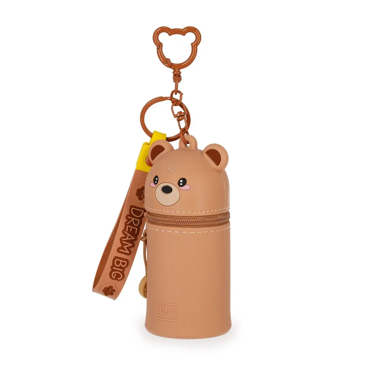 LEGAMI LEGAMI MINI KAWAII COIN PURSE W/ KEY RING TEDDY