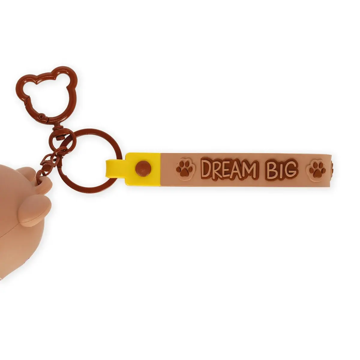 LEGAMI LEGAMI MINI KAWAII COIN PURSE W/ KEY RING TEDDY
