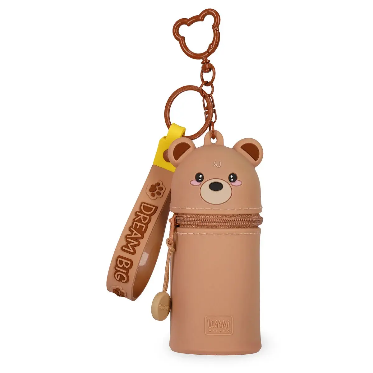 LEGAMI LEGAMI MINI KAWAII COIN PURSE W/ KEY RING TEDDY