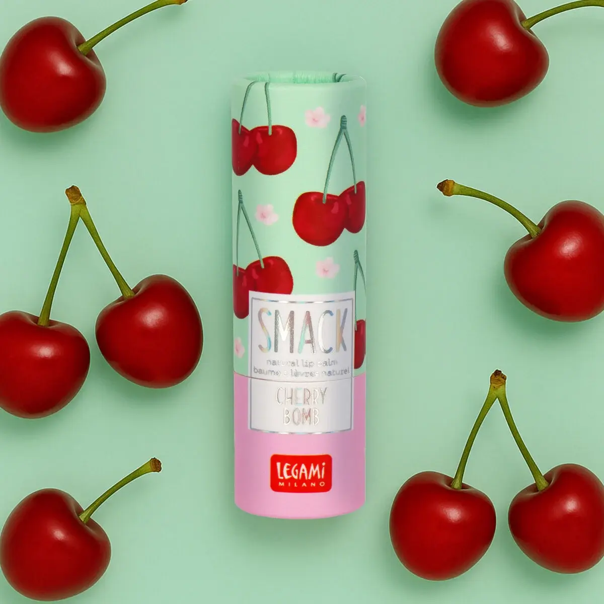 LEGAMI LEGAMI SMACK NATURAL LIP BALM CHERRY