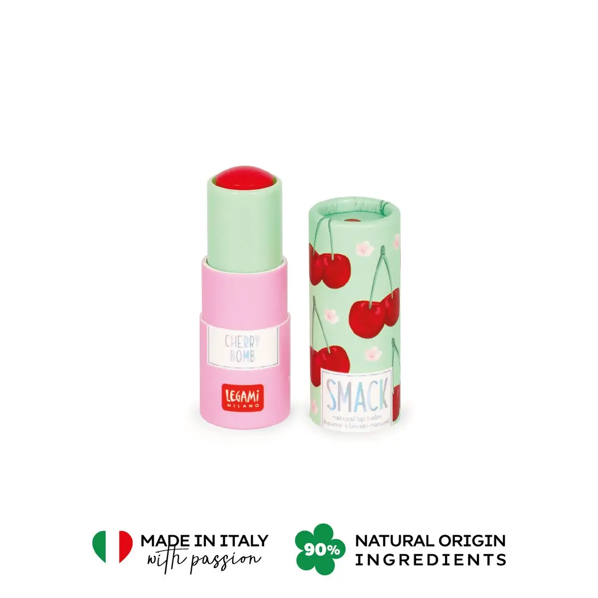 LEGAMI LEGAMI SMACK NATURAL LIP BALM CHERRY