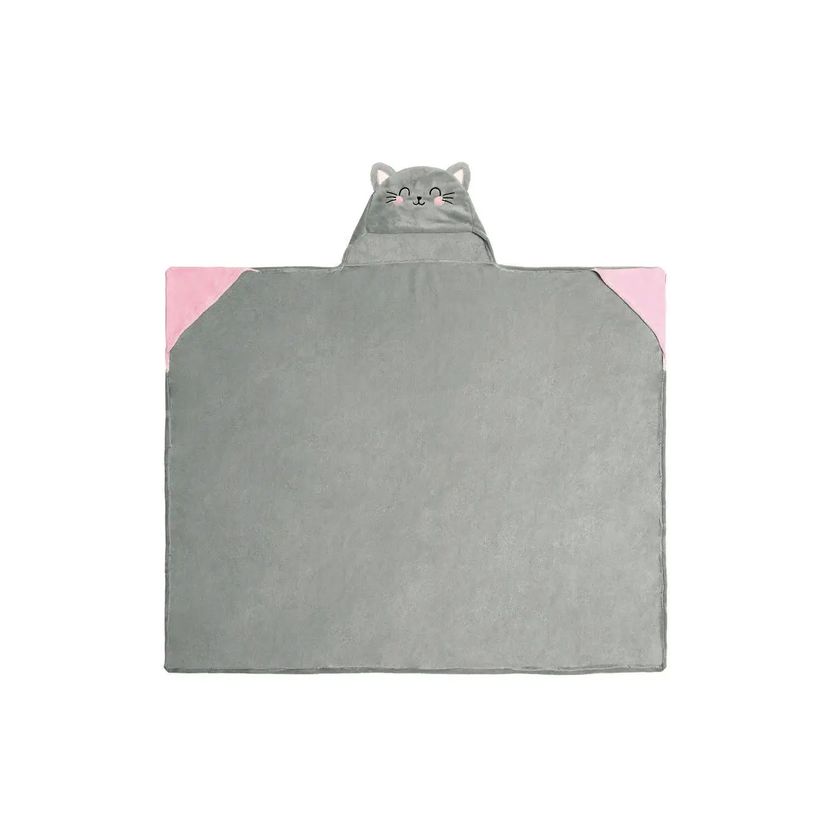 LEGAMI LEGAMI COSY HUGS HOODED BLANKET KITTY