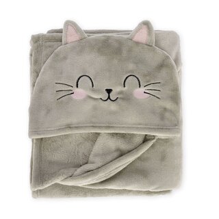 LEGAMI LEGAMI COSY HUGS HOODED BLANKET KITTY