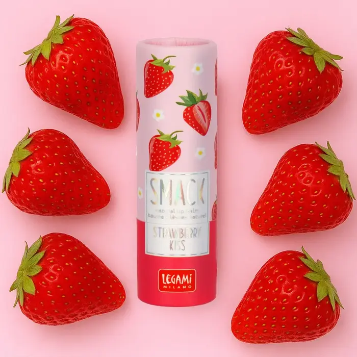 LEGAMI LEGAMI SMACK NATURAL LIP BALM STRAWBERRY