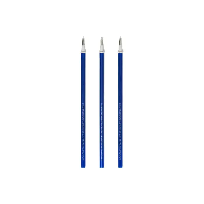 LEGAMI LEGAMI ERASABLE GEL PEN REFILLS SET OF 3 BLUE
