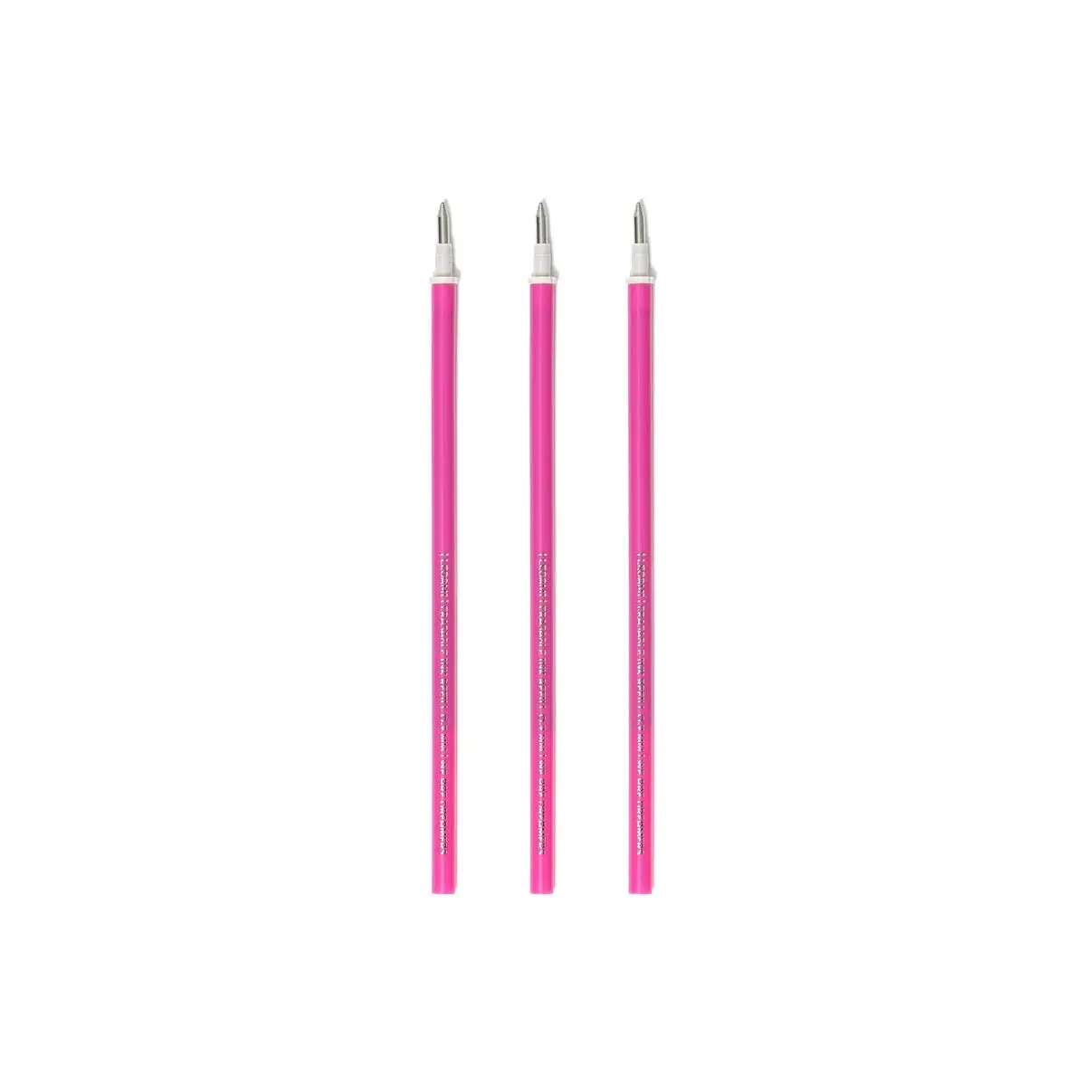 LEGAMI LEGAMI ERASABLE GEL PEN REFILLS SET OF 3 PINK