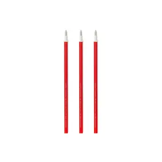 LEGAMI LEGAMI ERASABLE GEL PEN REFILLS SET OF 3 RED
