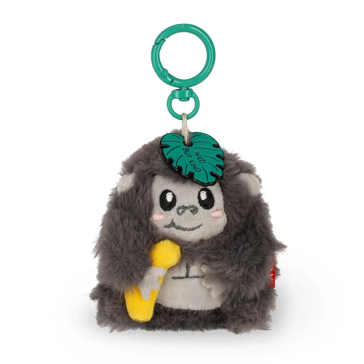 LEGAMI LEGAMI SUPER SOFT PLUSH KEY RING GORILLA