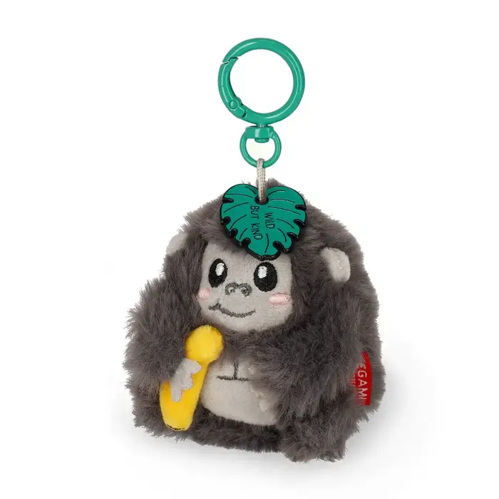 LEGAMI LEGAMI SUPER SOFT PLUSH KEY RING GORILLA