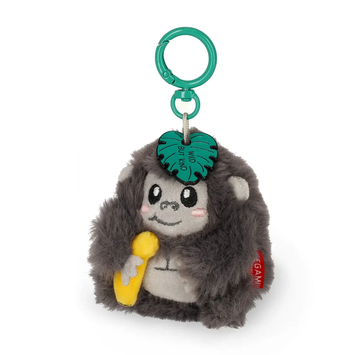 LEGAMI LEGAMI SUPER SOFT PLUSH KEY RING GORILLA