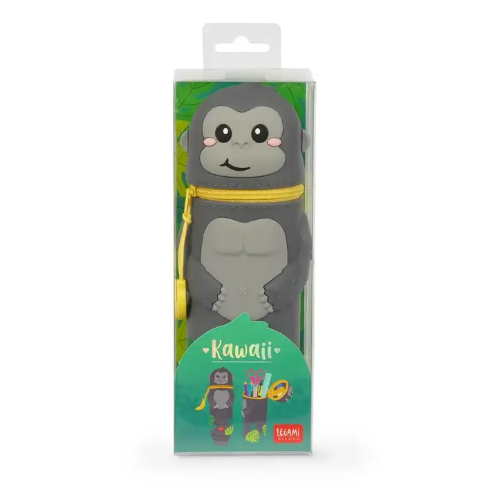 LEGAMI LEGAMI KAWAII PENCIL CASE GORILLA