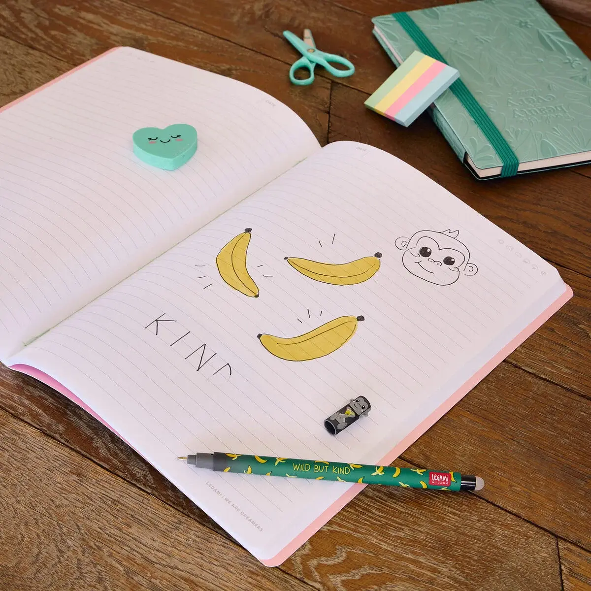 LEGAMI LEGAMI ERASABLE GEL PEN GORILLA