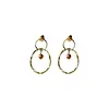 BS DEVINE TIGER EYE EARRINGS