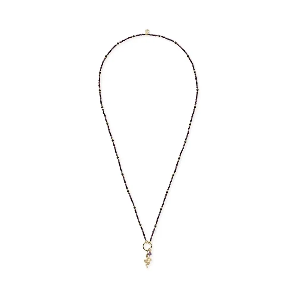 A BEAUTIFUL STORY BS ENCHANT AMETHYST NECKLACE