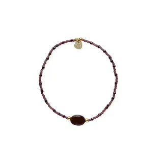 A BEAUTIFUL STORY BS UNWRITTEN GARNET BRACELET