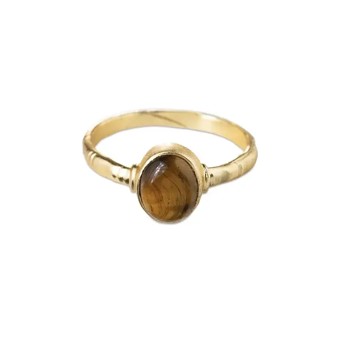 A BEAUTIFUL STORY BS CERTAIN TIGER EYE RING